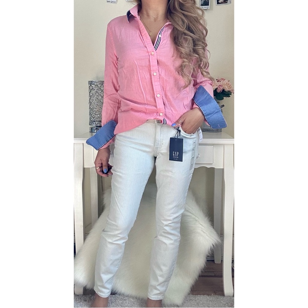 NWT Gap Striped Jeans